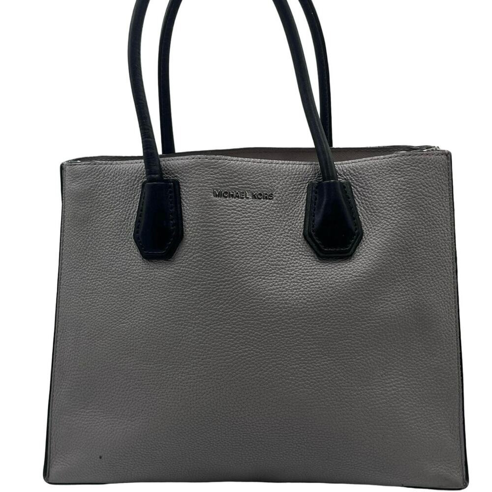 MICHAEL KORS Mercer Color-Block Saffiano Leather Large Convertible Tote Bag COA - Picture 16 of 16
